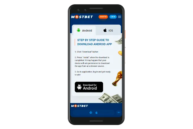 Mostbet BD 41 Android installation process
